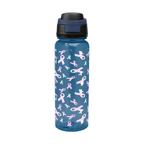 32 Oz. Full Color Pop Sip rPET Bottle