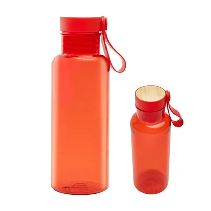 20 Oz. Full Color Cade rPET Bottle With Bamboo Accent Lid...