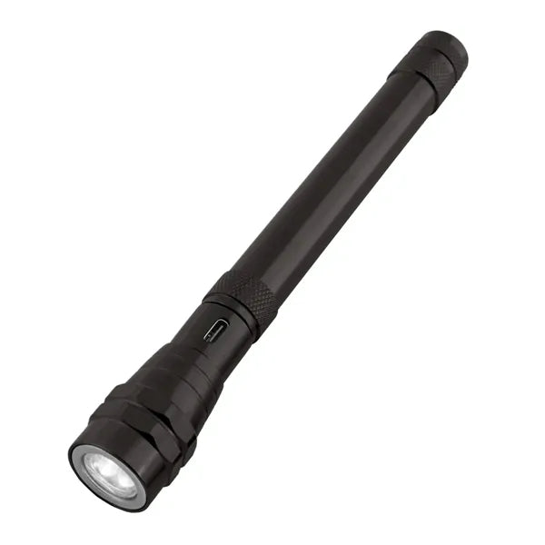 Telescopic Rechargeable Recycled Aluminum Flashlight With...