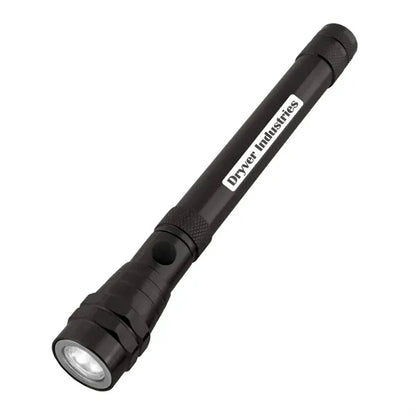 Telescopic Rechargeable Recycled Aluminum Flashlight With...