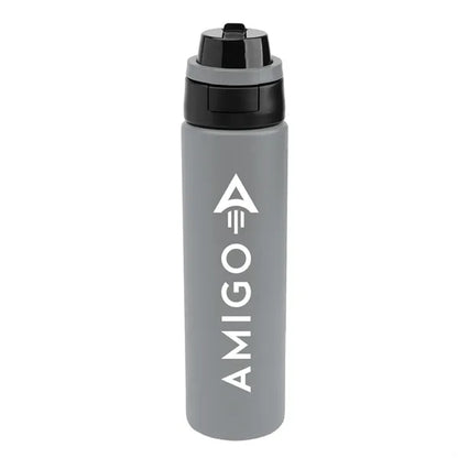 24 Oz. Pop Sip & Chug Recycled Stainless Steel Bottle