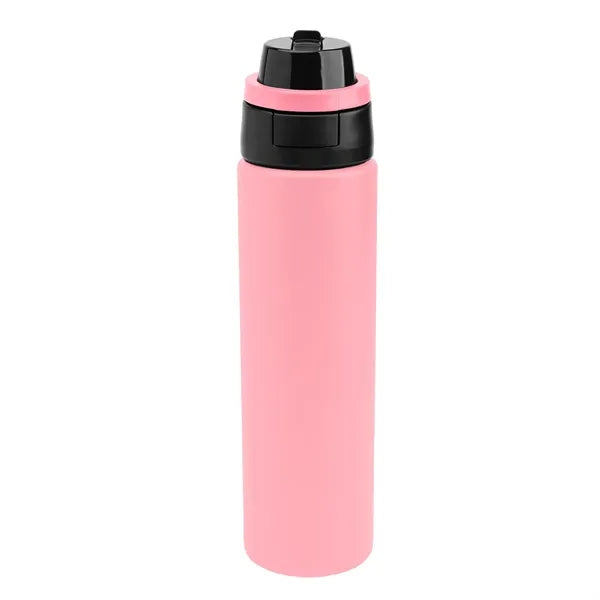 24 Oz. Pop Sip & Chug Recycled Stainless Steel Bottle