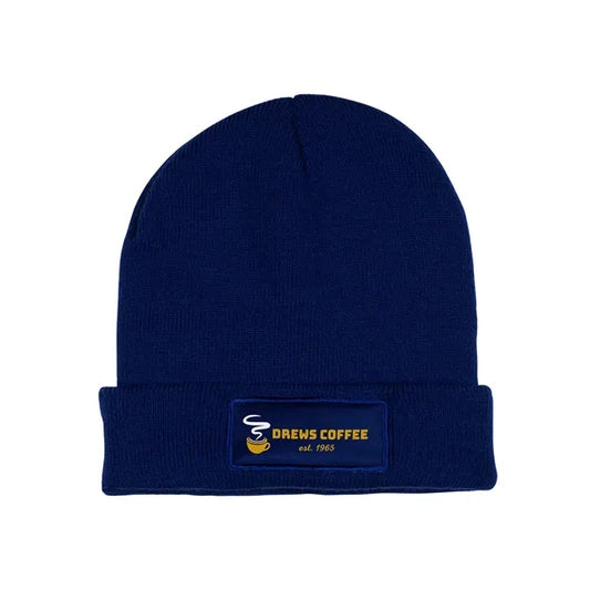 Knit Beanie With Patch