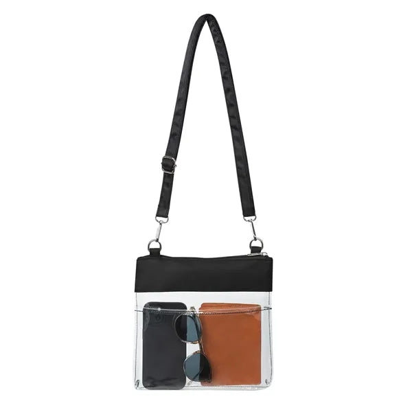 All Access Clear Crossbody Bag with Detachable Strap