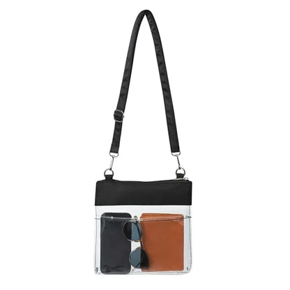 All Access Clear Crossbody Bag with Detachable Strap
