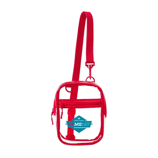 All Access Clear Adjustable Sling Bag