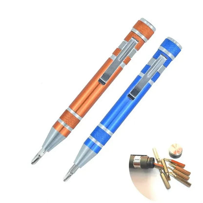Pocket Screwdriver Kit 8-in-1 Multi-Tool Pen