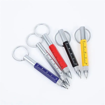 Multifunction Screwdriver Ballpoint Pen withe Keychain