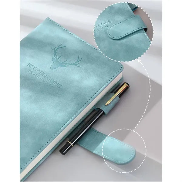 Custom Logo A5 PU Leather Notebook