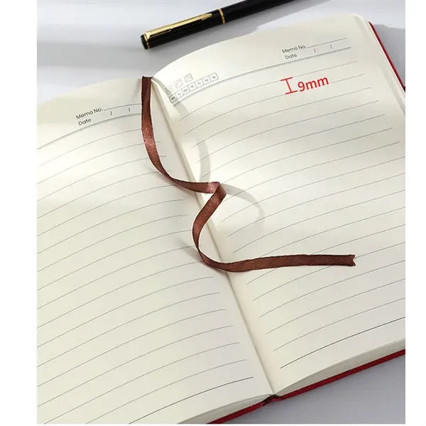 Custom Logo A5 PU Leather Notebook