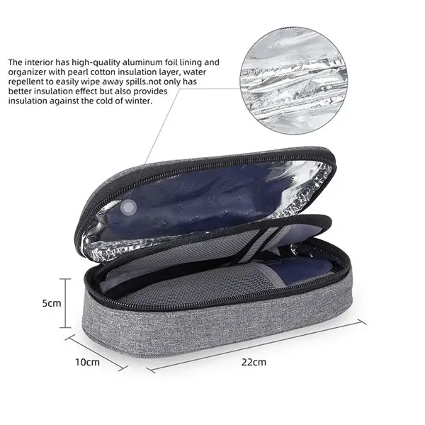 Insulin Cooler Travel Case