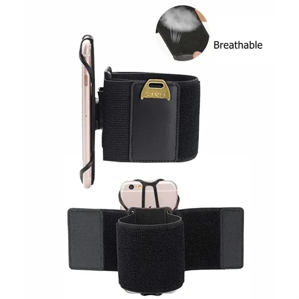 Rotatable Wristband Phone Holder for Running