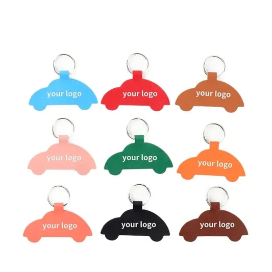 PU Leather Car Keychain