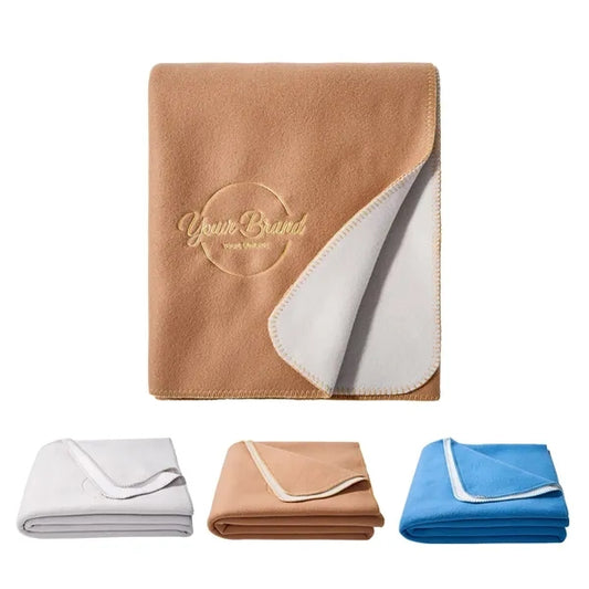 400GSM Fleece Stadium Blanket with Custom Logo