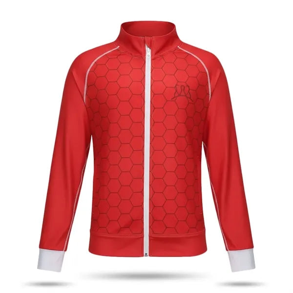 Athletic Raglan Full Zip Unisex Jacket with Sublimation