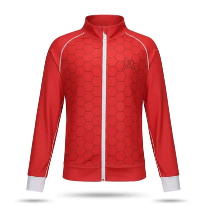 Athletic Raglan Full Zip Unisex Jacket with Sublimation