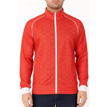 Athletic Raglan Full Zip Unisex Jacket with Sublimation