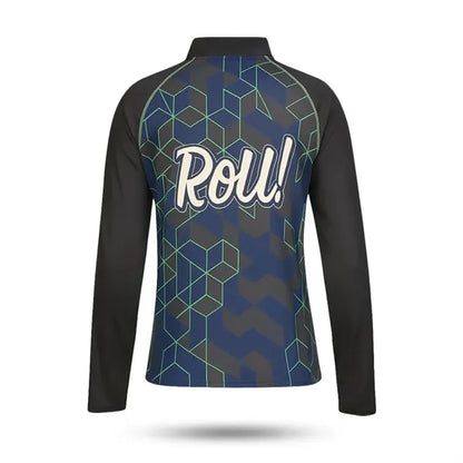 Sublimated Athletic Quarter Zip Raglan Pullover