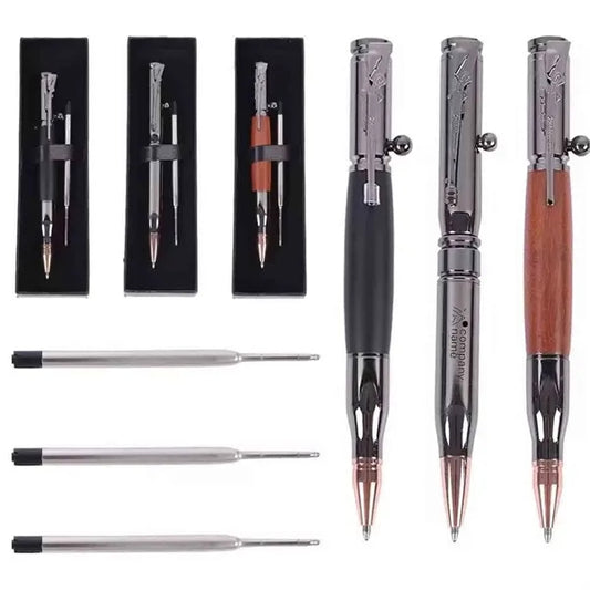 Ballpoint Pen Gift Box With Black Ink Refills