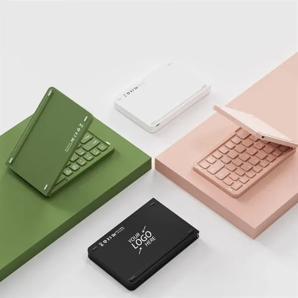Foldable Bluetooth Keyboard for Windows Mac iOS Android