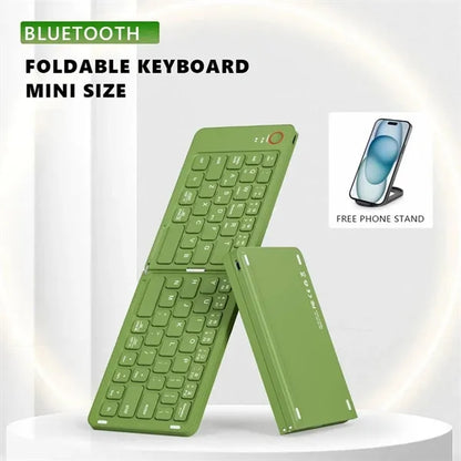 Foldable Bluetooth Keyboard for Windows Mac iOS Android