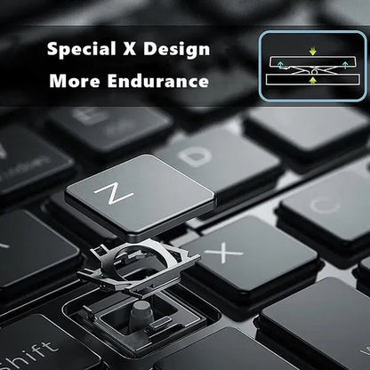 Foldable Bluetooth Keyboard for Windows Mac iOS Android