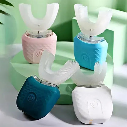 U Shaped Automatic Toothbrush For Hands Free Cleaning