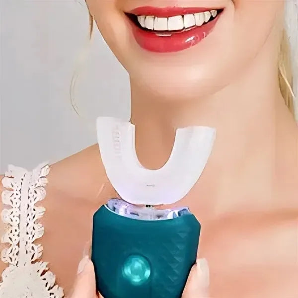 U Shaped Automatic Toothbrush For Hands Free Cleaning