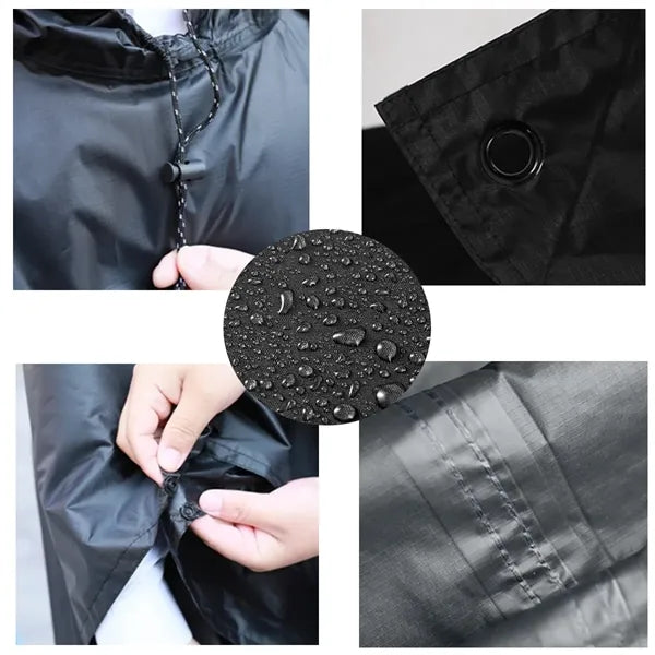 3-in-1 Multifunctional Raincoat Tactical Rain Poncho