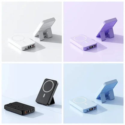 Wireless Power Bank With Foldable Stand