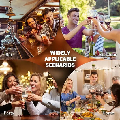 Electric Whiskey Smoker Kit Rechargeable