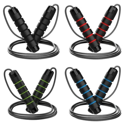 Adjustable Steel Jump Rope Weighted Handles