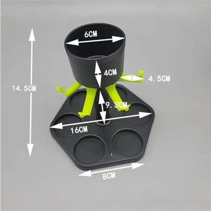 Creative 6-Shot Dispenser And Holder Set
