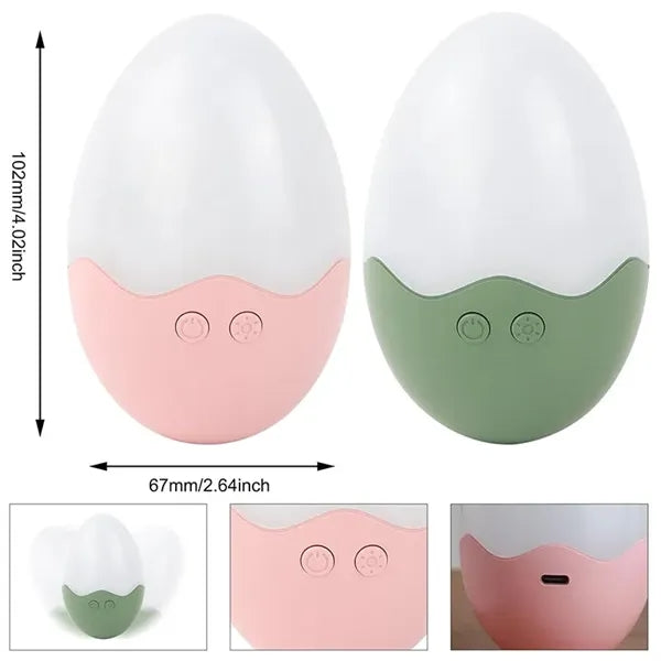 Portable Egg Shape Color Changing Night Light
