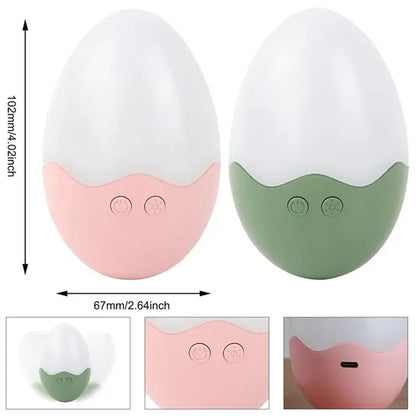 Portable Egg Shape Color Changing Night Light