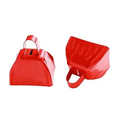 Classic 3" Metal Cheering Cowbell With Wristband