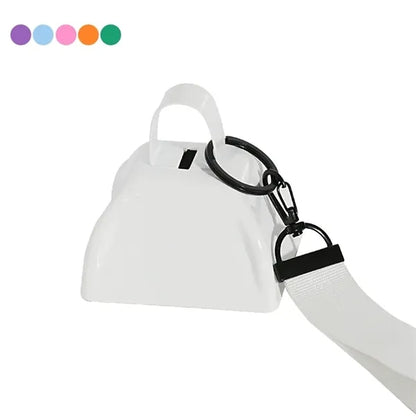 Classic 3" Metal Cheering Cowbell With Wristband