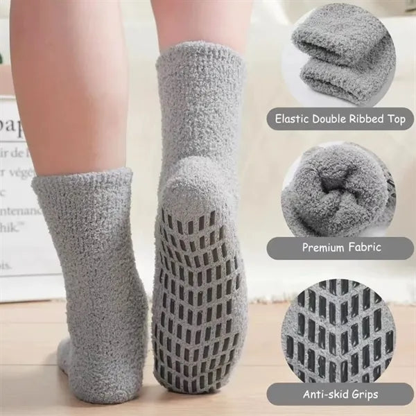 Soft Warm Fluffy Fuzzy Grip Socks
