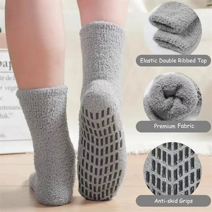 Soft Warm Fluffy Fuzzy Grip Socks
