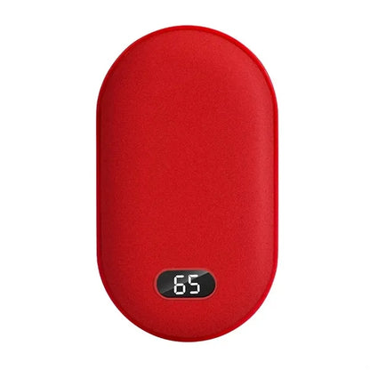 Digital Mini Portable 2-in-1 USB Hand Warmer Power Bank