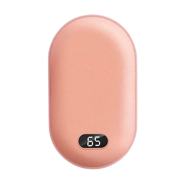 Digital Mini Portable 2-in-1 USB Hand Warmer Power Bank
