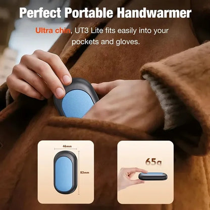 Mini Pocket Magnetic Rechargeable Hand Warmer Power Bank