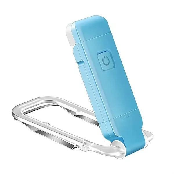 USB Mini Rechargeable Clip Reading Book Light