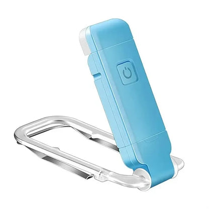 USB Mini Rechargeable Clip Reading Book Light
