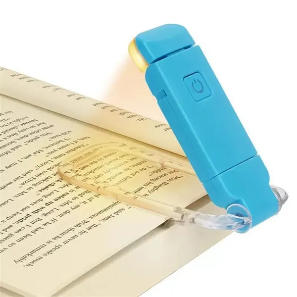 USB Mini Rechargeable Clip Reading Book Light