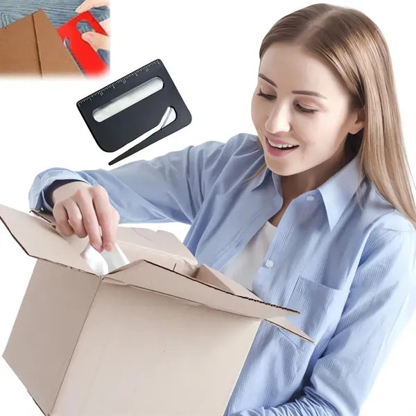 3 in 1 Envelope Opener with Magnifying Glass & Scale