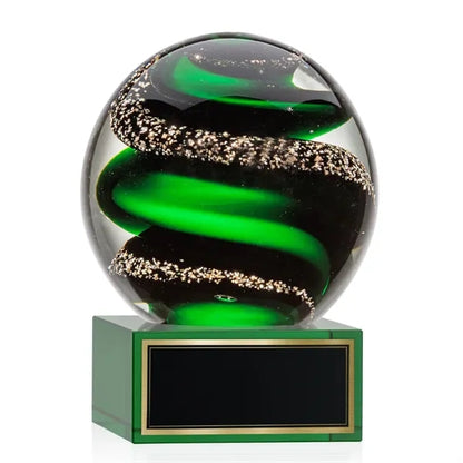 Zodiac Award on Hancock Base - Green