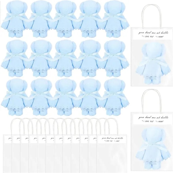 Cute Bear Towels with Bags