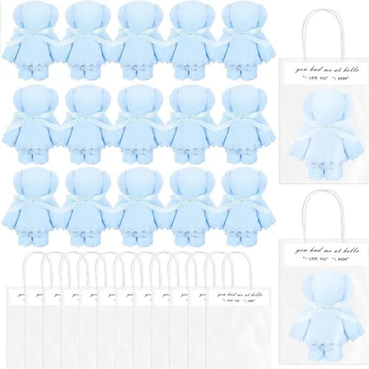Cute Bear Towels with Bags
