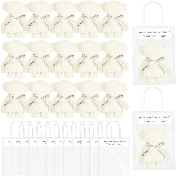 Cute Bear Towels with Bags